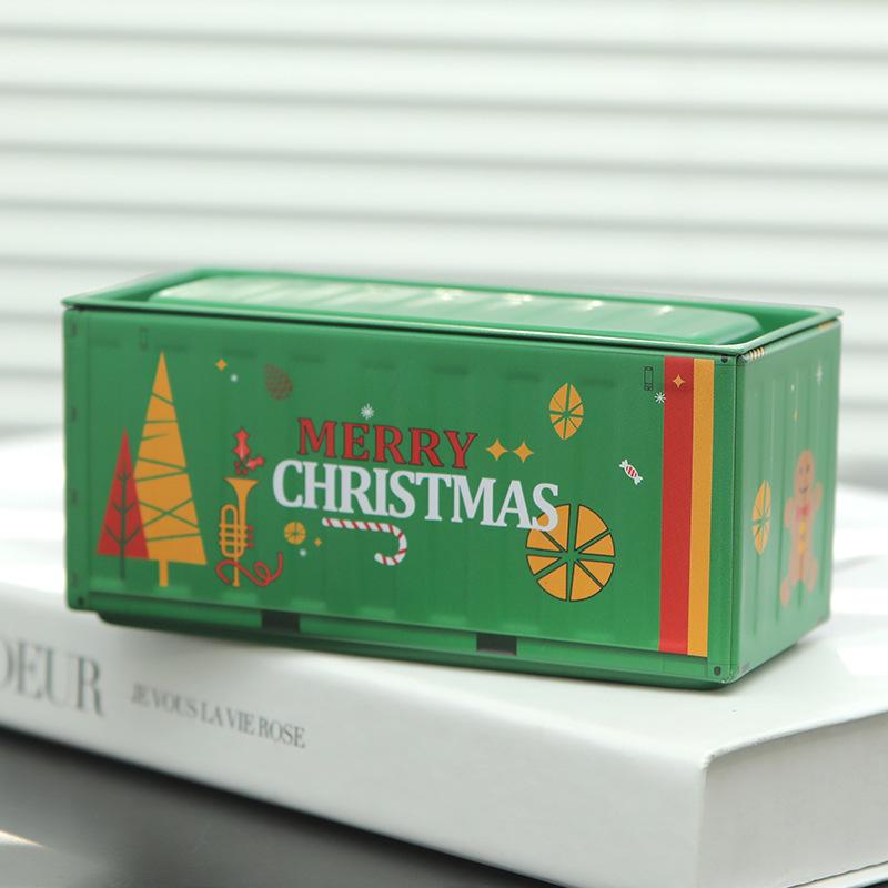 Trendy Miniature Tinplate Storage Box for Figurines