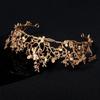 Hair Hoop Retro Crown Rhinestone Bride Tiaras Simple Metal Princess Crowns  Hair Jewelry