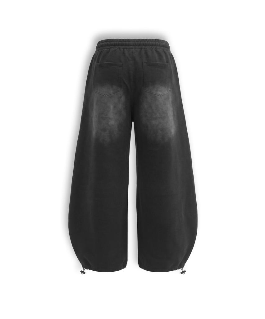 Eobiheomjeu Vintage Faded Wash Wide Pants Abh365-314 Black