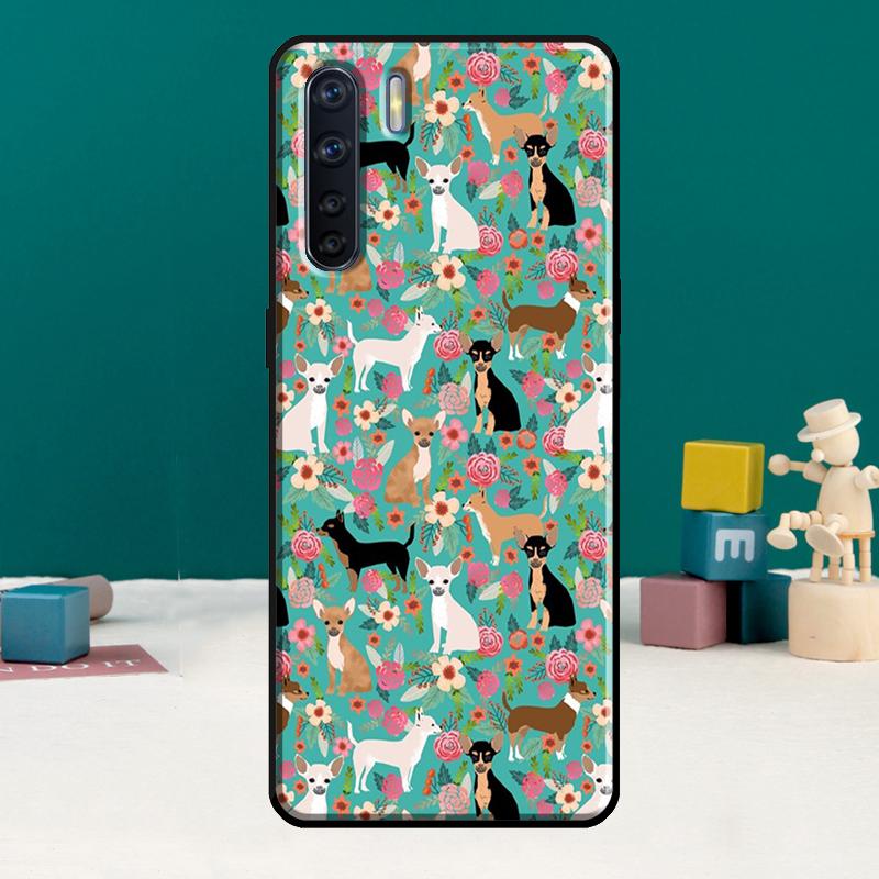 Chihuahua Dog Phone Case For Oppo A15 A74 A94 A54 A18 A38 A58 A78 A98 A40 A60 A80 A16 A76 A96 A57S A17 A77