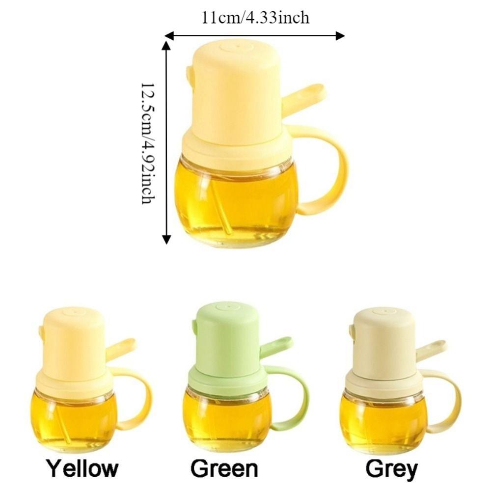 Transparent Glass Oil Bottle Food Grade Cooking Spray Bottle Oil Sprayer Dispenser for Kitchen