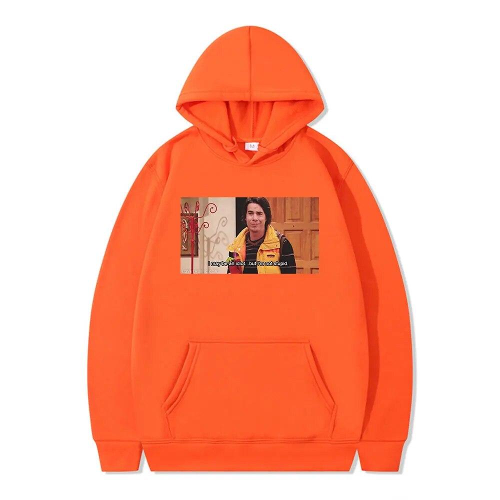 Neuheit I May Be An Idiot But Im Not Stupid Hoodie für Unisex Damen Pullover Icarly Meme Graphics Bedrucktes Kapuzenpullover Kleidung