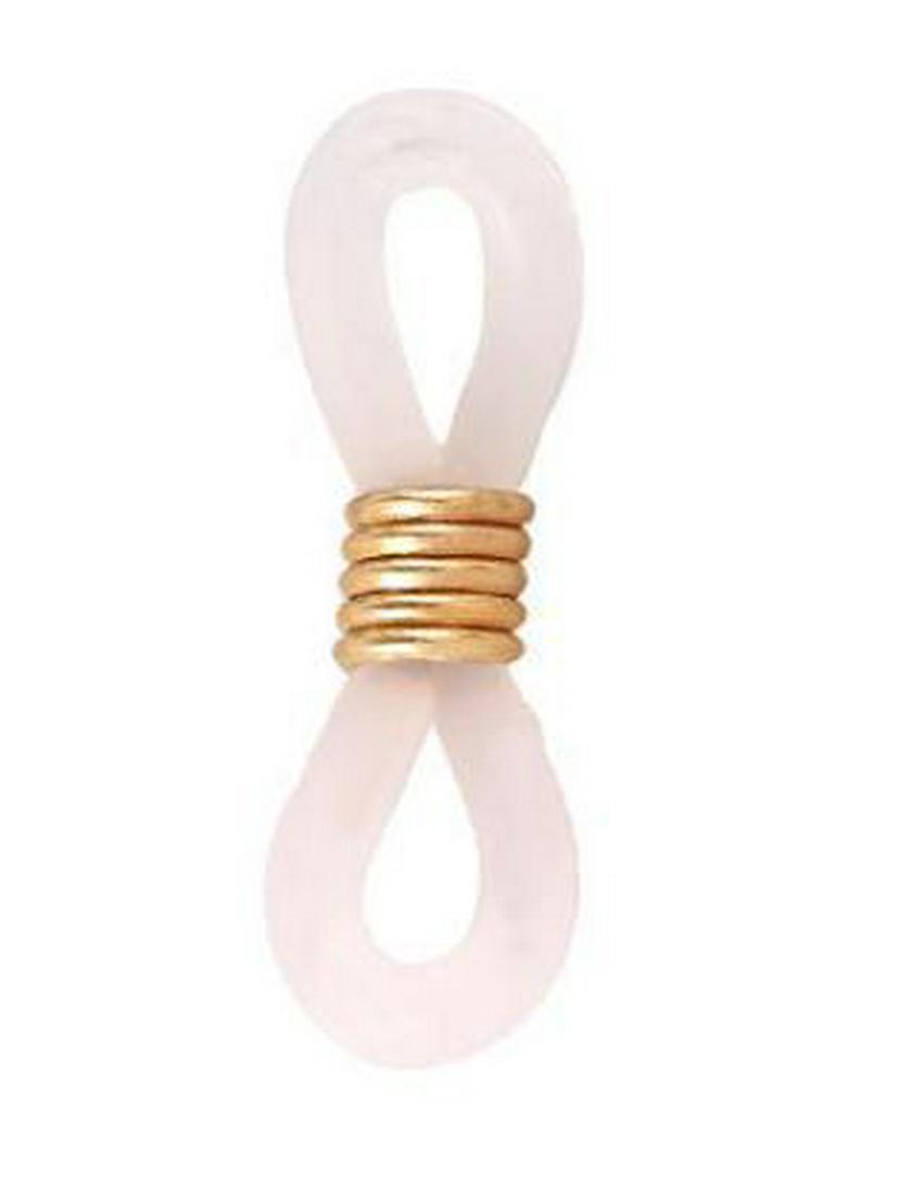 

Силиконовая цепочка для очков, противоскользящая пряжка и аксессуары с железными кольцами 16*2