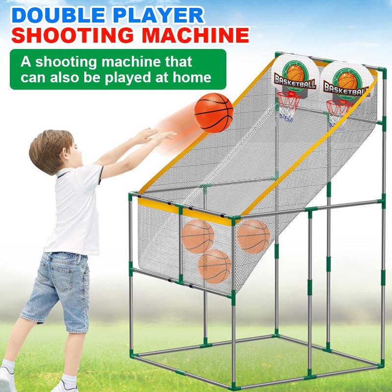 Non-Toxic Basketball Board Shooting Machine Parent-Child Interactive Sports Fitness Competition Shooting Suit Children'S Double Game Toys