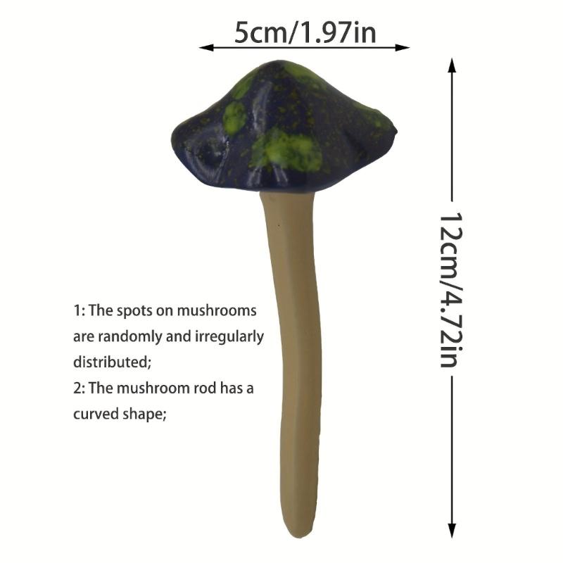 Garden Decors Resin Mushroom for Garden Yard Garden Lawn Ornament Decorations Pottery Ornament Outdoor Accessories