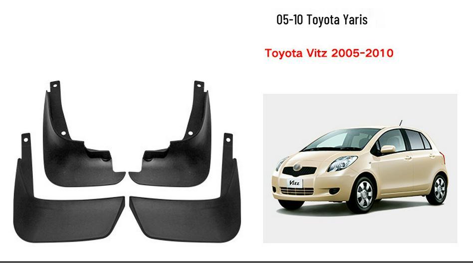 Leather Mud Flaps for Toyota Tundra, Venza, Sienna, Alphard, Frees, and AVANZA Cars.