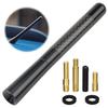 Car Radio Antenna Short Antenna 12cm High Sensitivity Mast Carbon