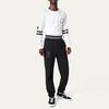Converse Gestrickte Jogginghose Herren Schwarz Moderate Gerade Passform Hose 10018340-A03