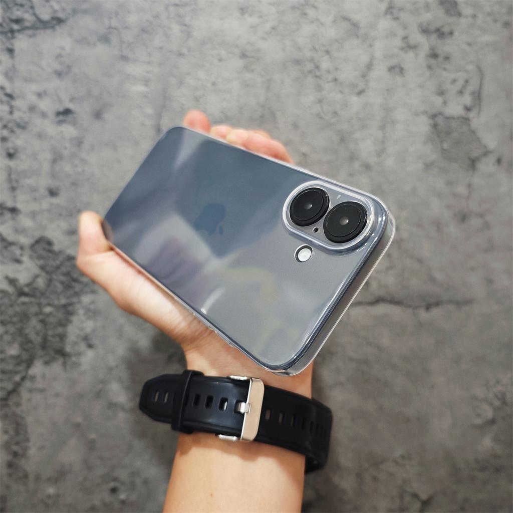 For IPhone17promax Ultra-thin PP Case Without Yellowing for Apple 16 Phone Case Frosted Transparent Simple