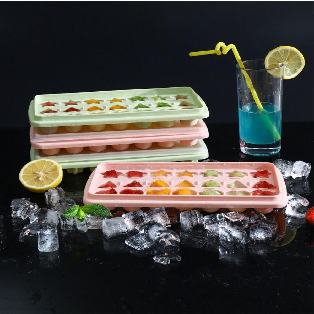 

Reusable Ice Cube Mold Plastic Reusable Ice Box New Ice Block Mold Summer