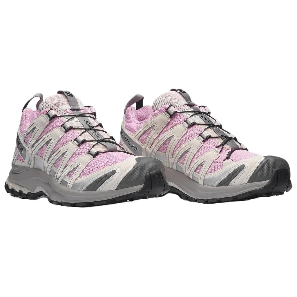 Salomon Xa Pro 3D Versatile Comfortable Supportive Low-Top Outdoor Functional Shoes Unisex Shoes Pink Gray 479886