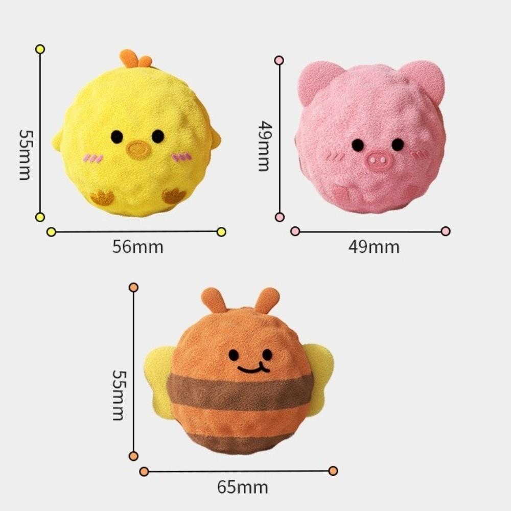 Nueva Pelota TPR para Mascotas Lavable Resistente a Mordeduras Juguete Masticable para Perros Linda Abeja Pollito Cerdo Pelota de Sonido de Alto Rebote Juguete Entrenamiento para Mascotas