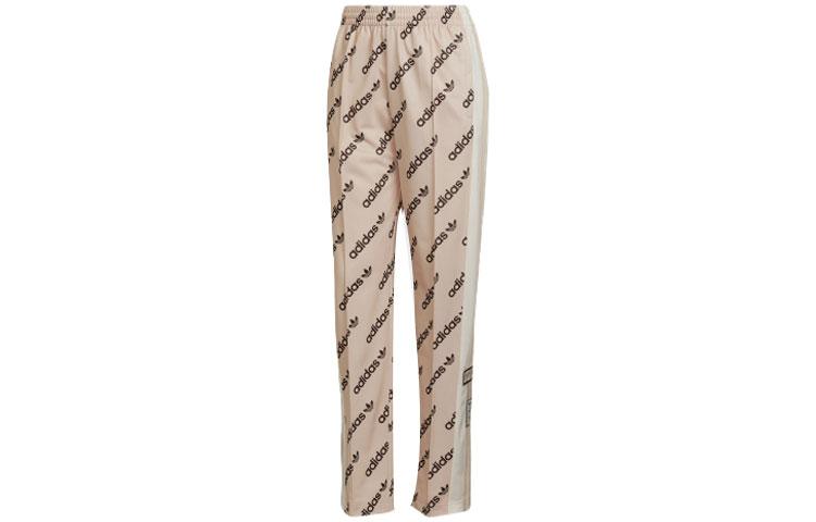 Adidas Originals ADI BREAK Knitted Sweatpants Women s Beige HM4882 J/XS