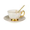 European Bone China Coffee Cup Cup High Value Cup Saucer Gift Water Cup British Afternoon Tea Set Souvenir