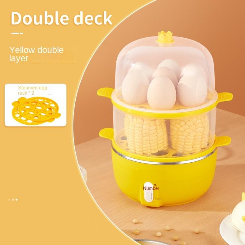 Elektryczny 220V Jajkowar 1 warstwa/2 warstwy Dostępne Jajkowar Parowar Wielofunkcyjny garnek do gotowania na śniadanie