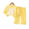 Kids Casual Long-Sleeve Set, Comfortable Daily Wear Outfits