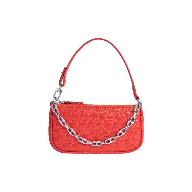 

New By Far Shoulder Bags 23CRMIRAFLMCCESMARED 19.1*2.5*9.4CM