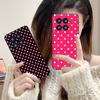 Pink Point Heart Mobile Phone Case for Xiaomi 15 14 13 12 Mi 11 T Ultra Lite Pro S X 5G Colorful Printing Cover Pretty Cover