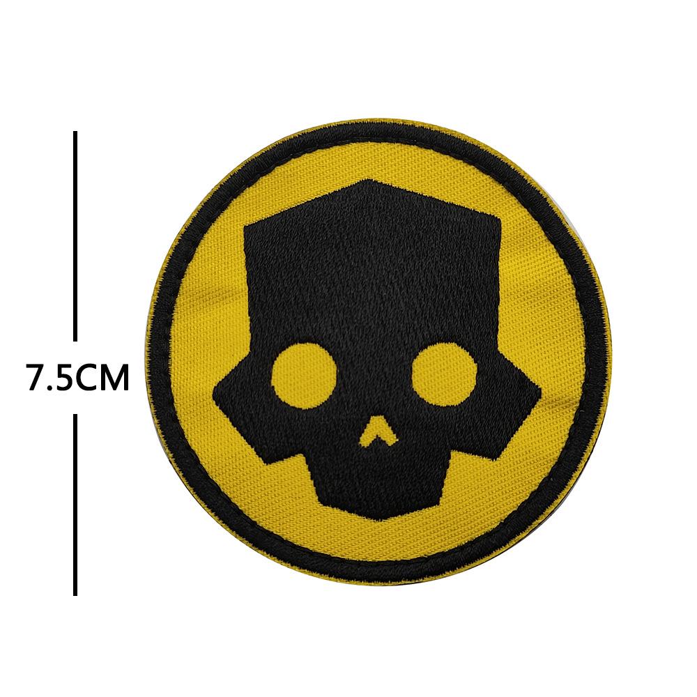 HELL DIVERS 2 Gestickter Taucher Klettverschluss Patch Abzeichen