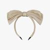PINK PINEAPPLE TIERED RIBBON HAIR BAND_BEIGE