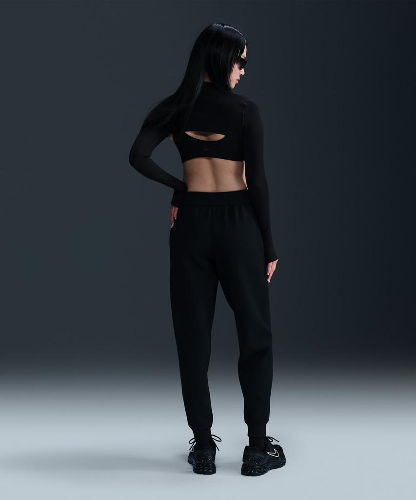 NIKE 24.7 Impossible Soft Dry Fit Mid-Rise Jogger W - Black: Dark Smoke Grey / Hq8185-010
