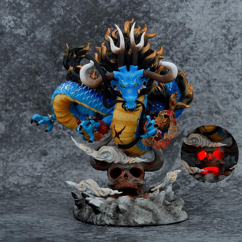 

Аниме One Piece Модель Анимализация Дракон Форма Кайдоу ПВХ Игрушка Подарок