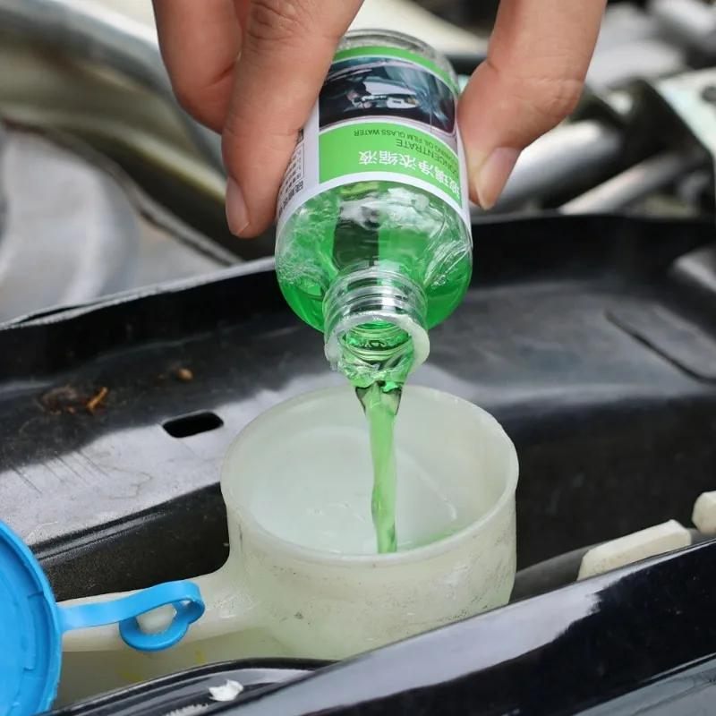 2pcs/set Car Glass Oil Film Remover Concentrated Windshield Cleaner Quick Cleaning Liquid Automobile Glass Coating Maintenance