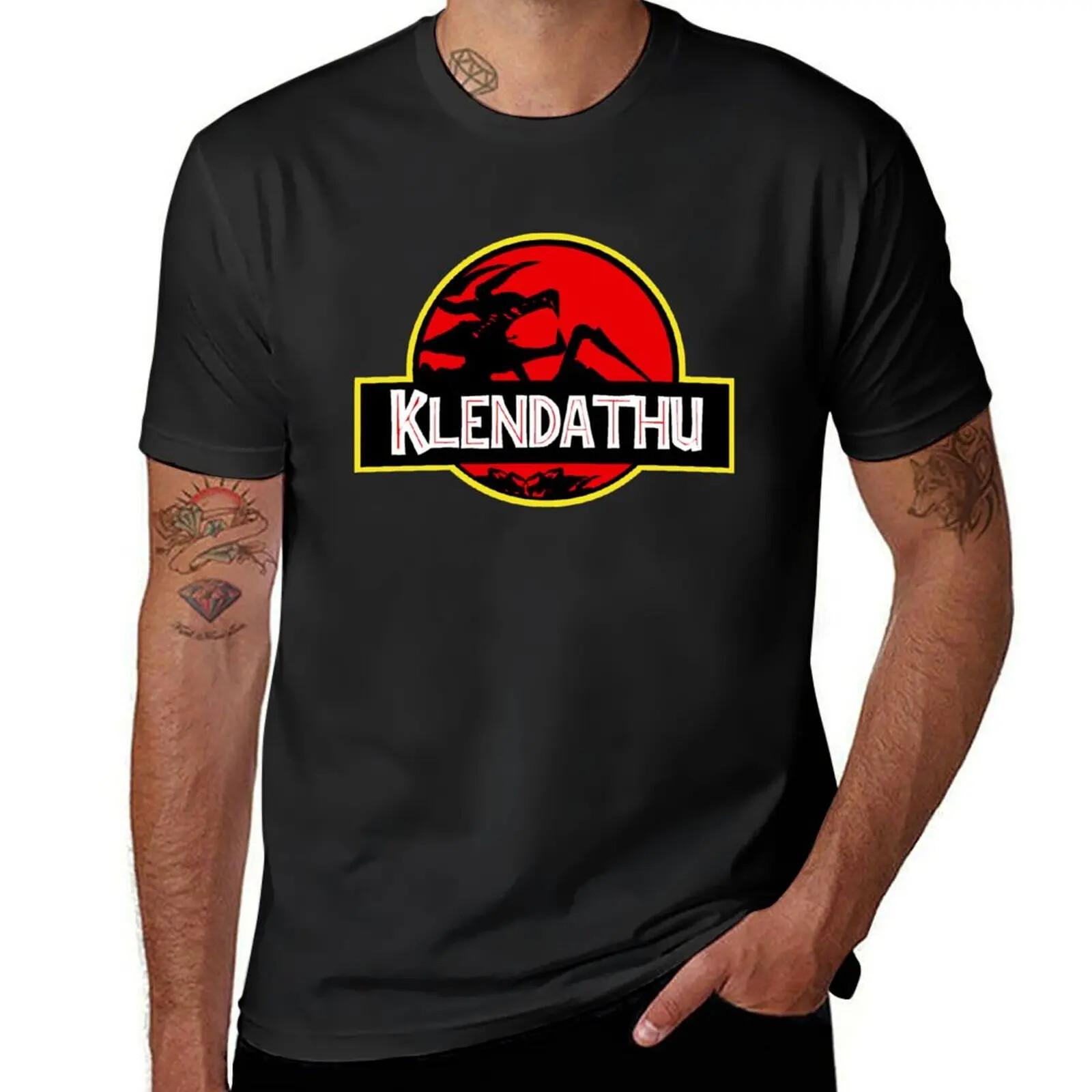 Klendathu - Starship Troopers (Jurassic Park Style) T-Shirt graphics Aesthetic c S разноцветный