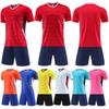 Voetbalpak Mannen Voetbal Sportkleding Kinder Trainingskleding Korte Mouwen Voetbalshirt Team Uniform