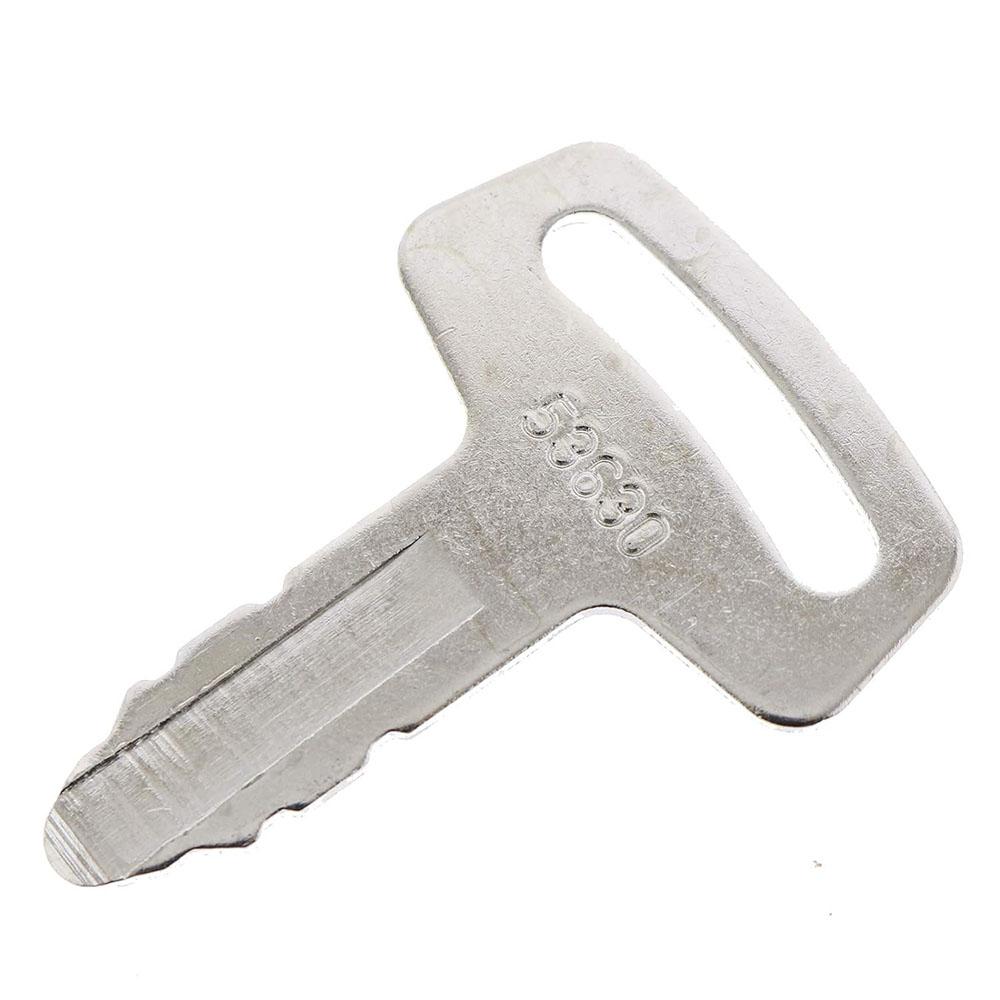 5Pcs Ignition Keys RC101-53630 for Kubota K008 K008-3 KX91-2 KX101 KX121-2 KX151