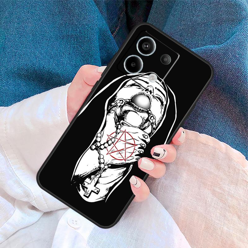 Pentagram 666 Demonic Cover For Xiaomi Redmi Note 13 14 Pro 12 11 9 10 9S 10S 11S 12S Redmi 14C 10C 12C 13C Case