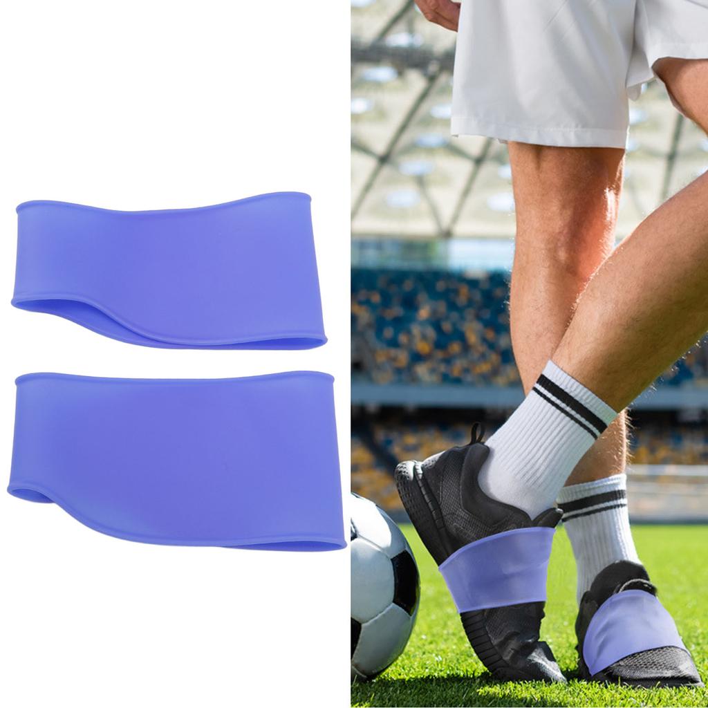 2 Perechi Benzi Dantelă Fotbal Anti-Alunecare Acoperitoare Dantelă Ghete Fotbal Benzi Dantelă Sport Confortabile pentru Piciorb