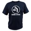 Eu Size 100 Cotton To Be Best Dad Game Over Father Day Gift Meaningful Design