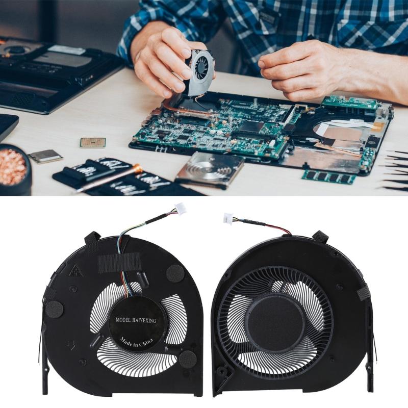 CPU Cooling Fan Laptop Internal Replacement Fan For T14 T490 T495 Notebook Brushless Motor Quiet Fan
