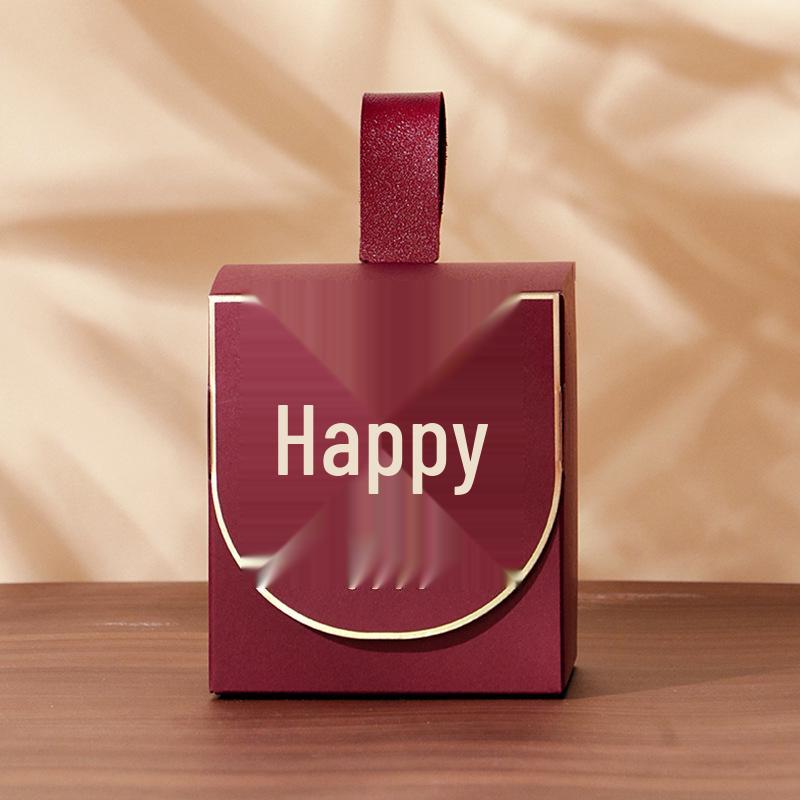 Elegant Chinese Wedding Candy Box - High-end, Easy-to-Use, Portable, Empty Box