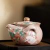 Cute Rabbit Porcelain Chinese Yin Ru Teapot Tea Ceremony Teaware Set Milk Oolong Tea Kettle Tie Guan Jasmine Pink Yao Type