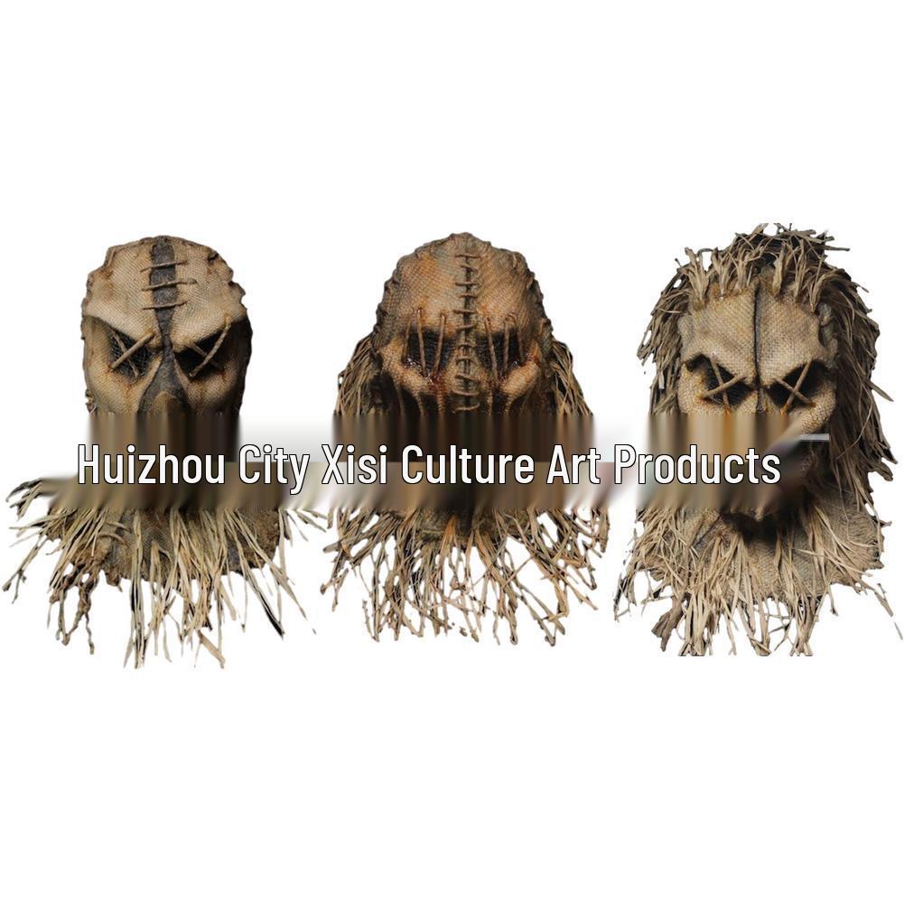 Cross-Border Halloween Scarecrow Horror Mask