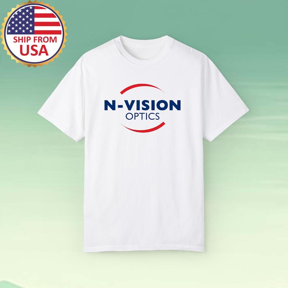 NVision Optics Guns Firearms Men#039;s White Size S5XL Unisex T-Shirt L