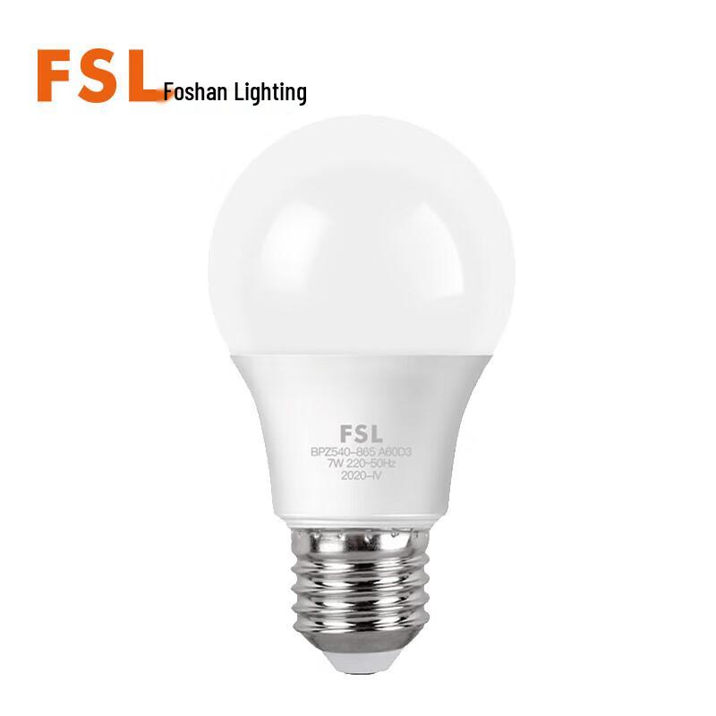 FSL A60 E27 LED Bulb 7W 6500K Daylight