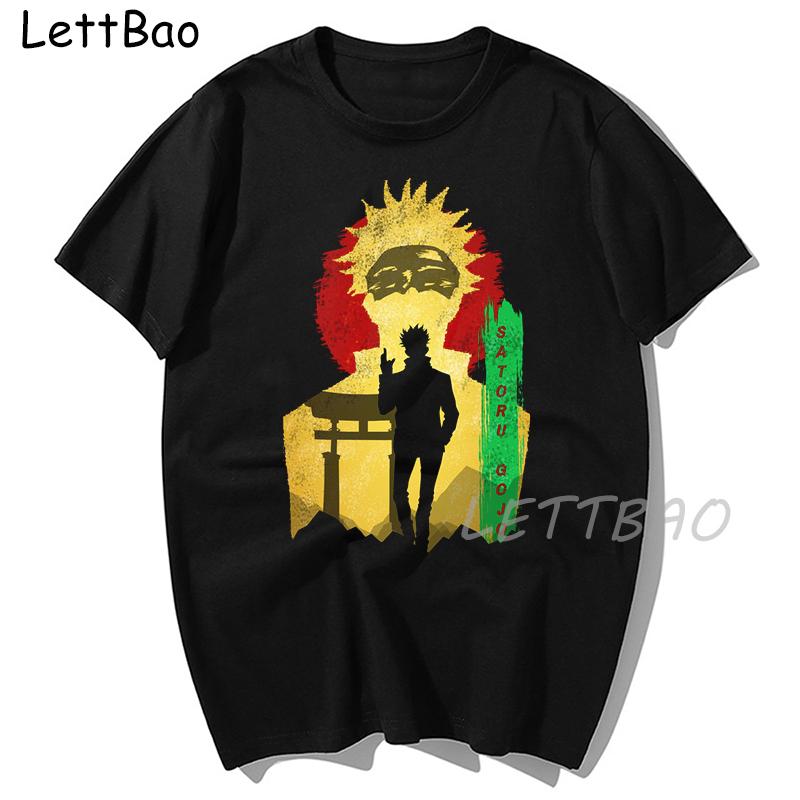 Japanese Anime Satoru Gojo T Shirt Women Kawaii Summer Tops Jujutsu Kaisen Manga Graphic
