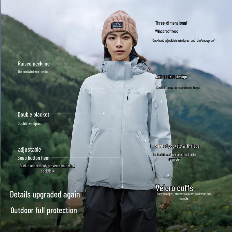 Pelliot Mountain Wilderness 2.0 Goose Down 3-in-1 Jacket