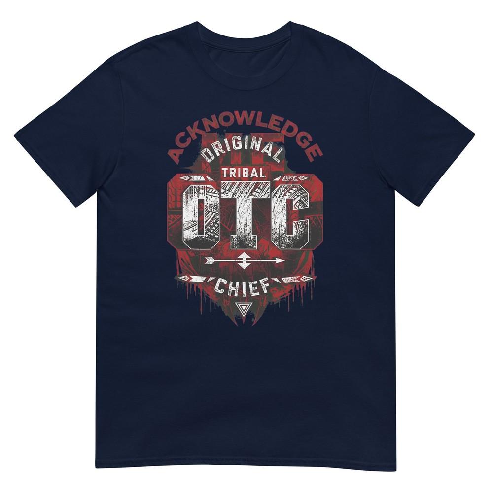 Tribal Chief Rounisex Funny Wrestling TShirt