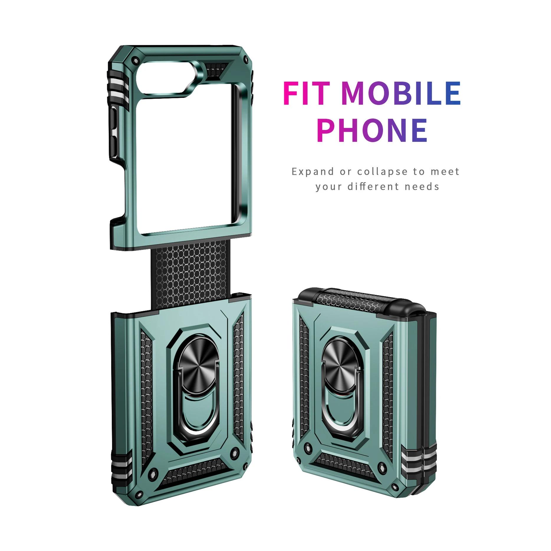 

Для Samsung Z Flip5 Zflip5 5G Защита от падения противоударный чехол для Samsung Galaxy Z Flip 5 Flip5 Аксессуары для телефонов Бронированный чехол for Samsung Z Flip 5