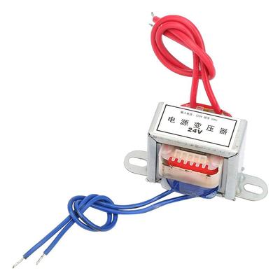 Akozon Single Power Transformer Output Voltage 2W Input 220V 50Hz Vacuum Impregnated Insulating Varnish AC12V/24V (24V).
