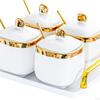 -Spice Pot, Pepper Spice Storage Container, Salt And Sugar Container for