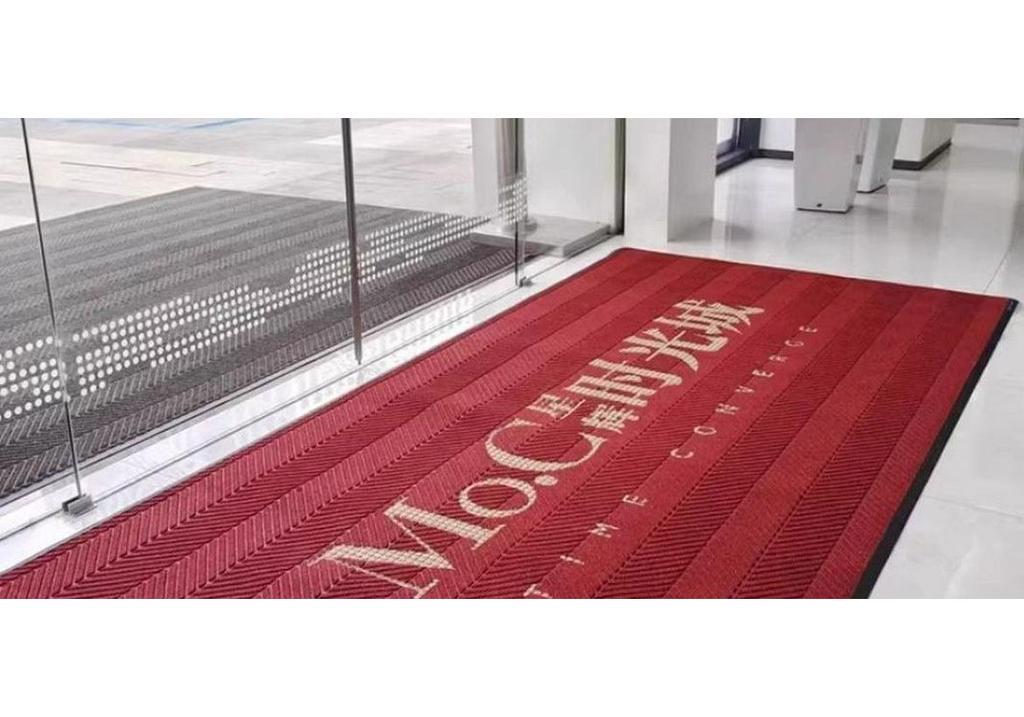 Large Water-Absorbing Anti-Slip Floor Mat - Dust Removal Welcome Mat for Commercial Entrances, Restaurants, and Hotels