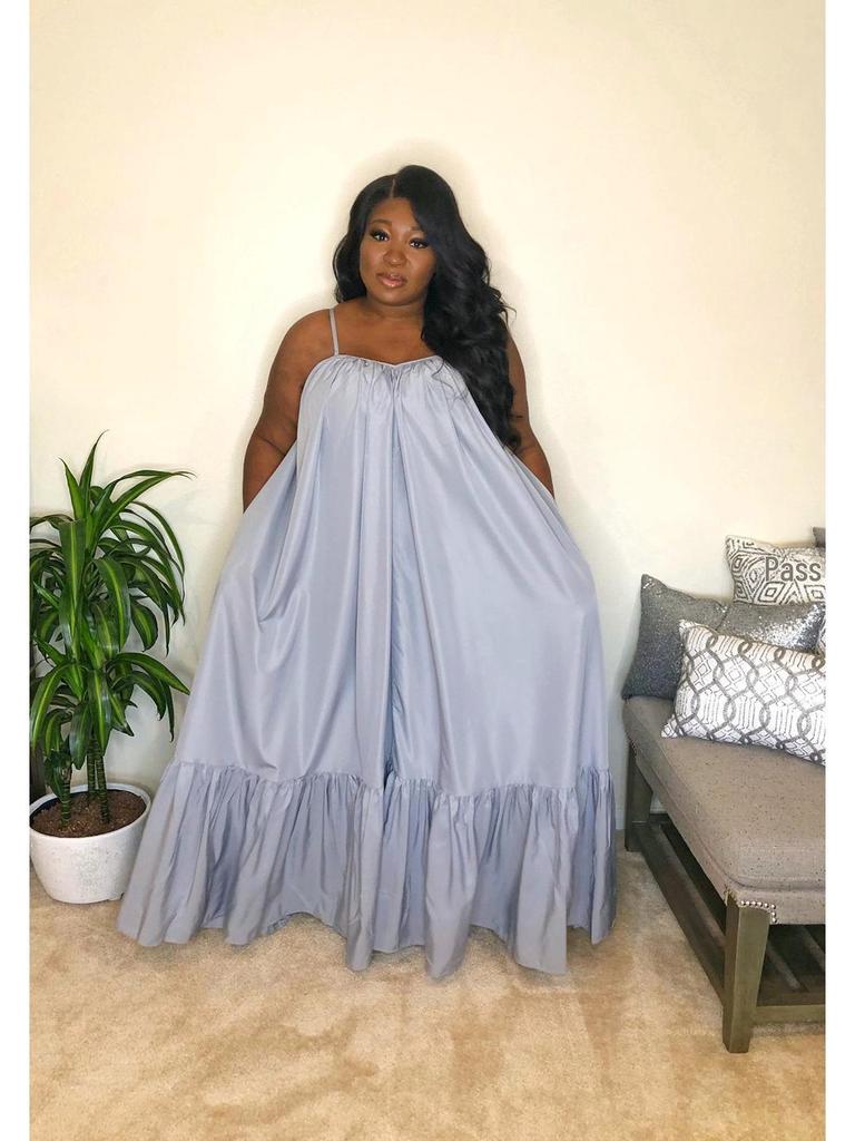 Spot 8078 Umstands-Strandkleid: Europäischer und amerikanischer Stil, sexy ärmelloses Swing-Sommerkleid für Damen