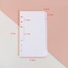 A5 A6 Page Classification Separator Page Notebook Loose-leaf Book Partition Accessories