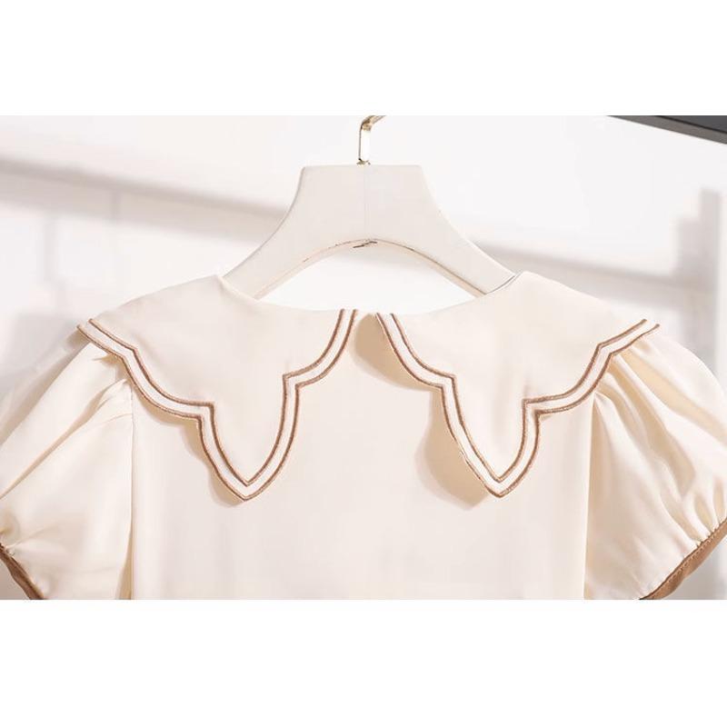 Girls' Dresses, Summer Dresses, Lapels, Western Style, Big Children's Skirts, Children's Summer Dresses, Princess Skirts, Summer