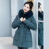 Removable liner, one dress and three wear Parker down jacket for women's new winter explosion, waist and thin coat